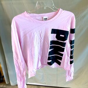 VS Pink long sleeve tshirt, size M